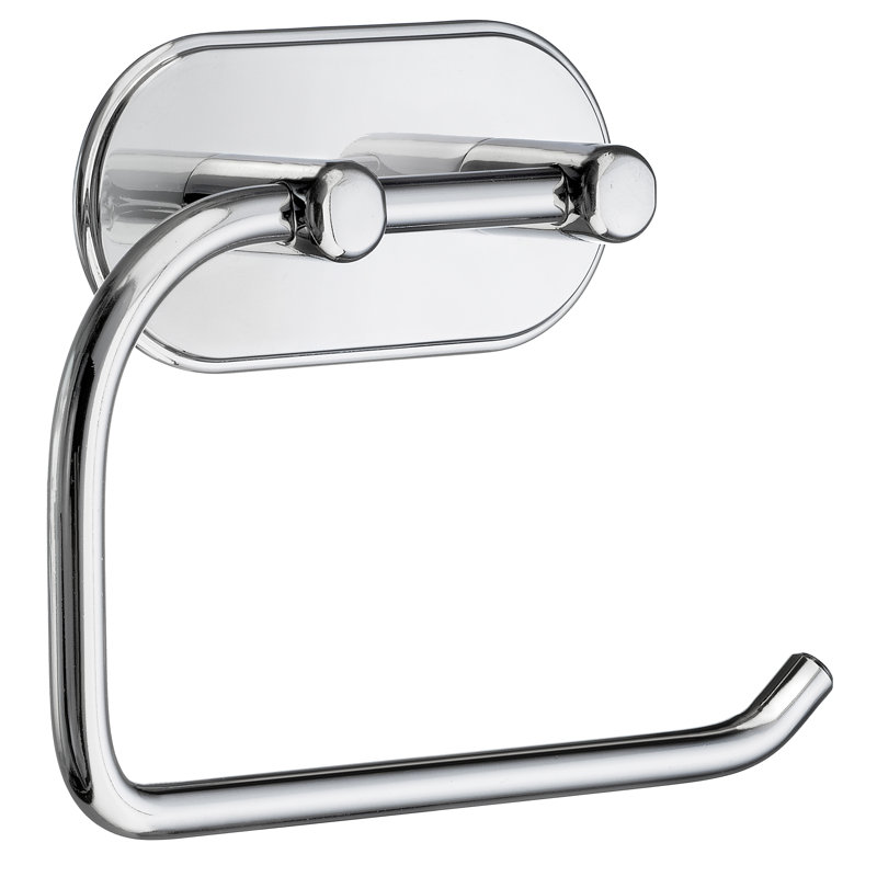3M Self-Adhesive Wall Mounted Toilet Paper Holder, Chrome