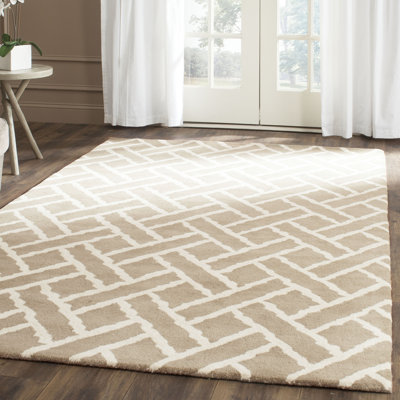Teresita Hand Tufted Wool Geometric Rug