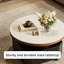 Petite table basse mobile avec roulettes-129592114