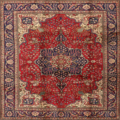 Tapis de style oriental rouge