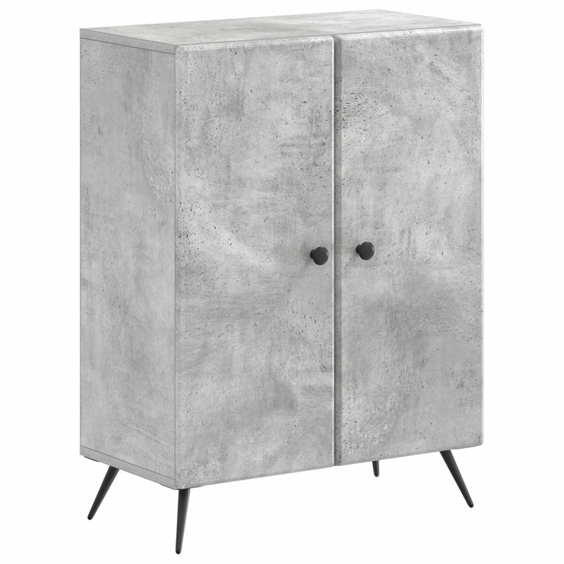 Bathroom Cabinet, Concrete Grey