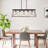 5 - Light Matte Black Square/Rectangle Pendant