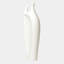 Indentation Vase-Matte White-43401128