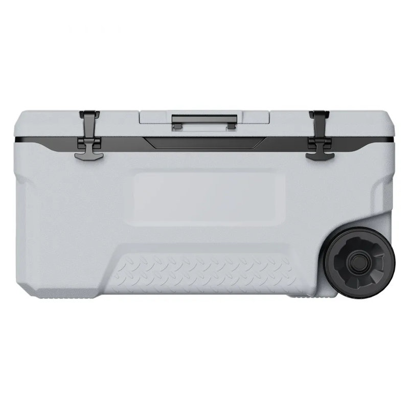 VEVOR 70L Serving Station / Cart Cooler with wheels in Grey-white