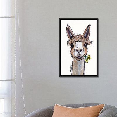 «Lycomend the Alpaca», impression sur toile