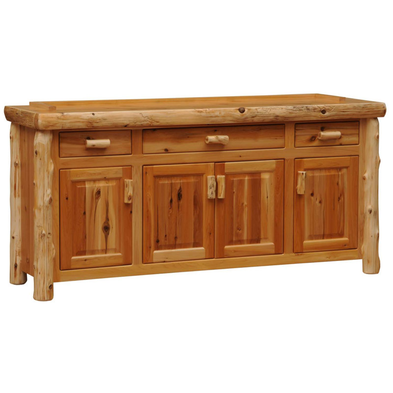 Fireside Lodge Cedar Sideboard, Coffee