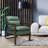 Dentrell Faux Leather Armchair-1717187835