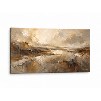 Art mural sur toile panoramique Amber Valley Light