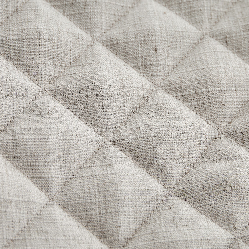 Aragoza Quilt, Gray, King Quilt + 3 Euro Shams