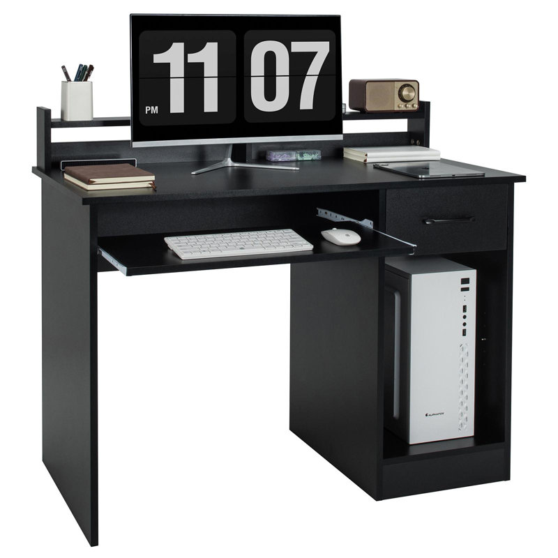Halya Computer Desk, Black