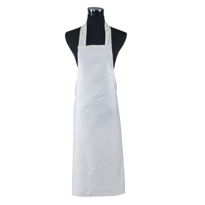 No Pattern Cotton Bib Apron