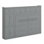 Lit escamotable mural avec armoires Murphy-1428525781