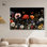 «Wildflower Panorama», art mural maximaliste par Art Remedy