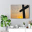God Sent His Son John 3:17 - Wrapped Canvas Print-974403477