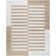 Bonzie Rectangle Geometric Hand Tufted Jute Area Rug in Brown/White