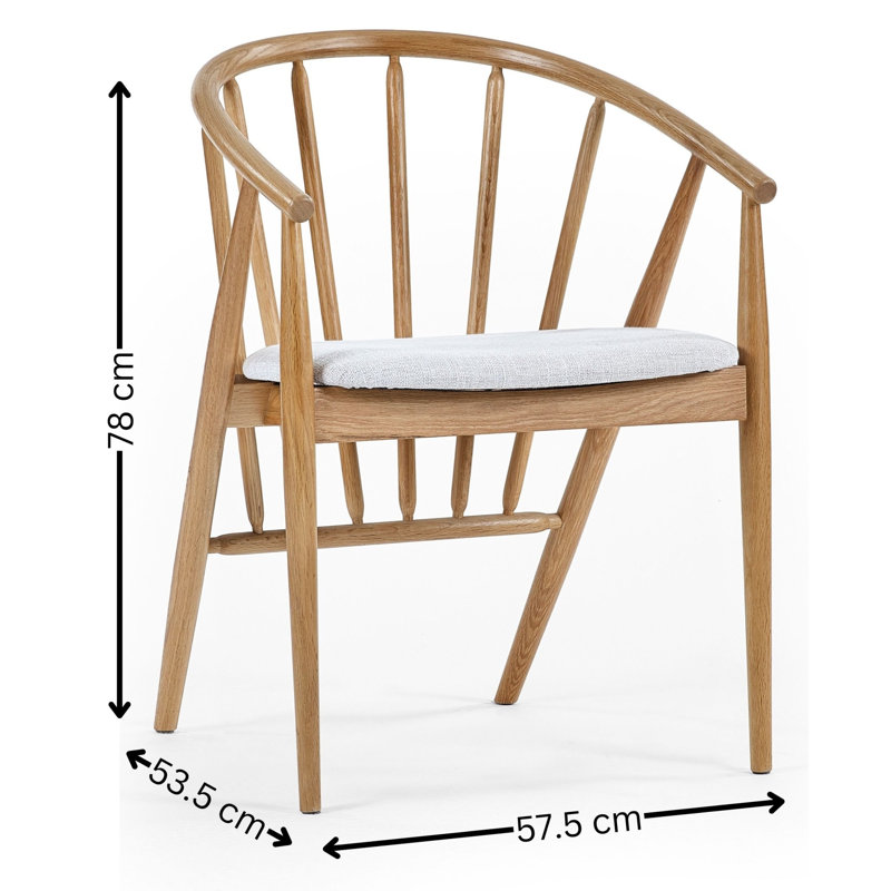 Rory Curved Back Dining Chair