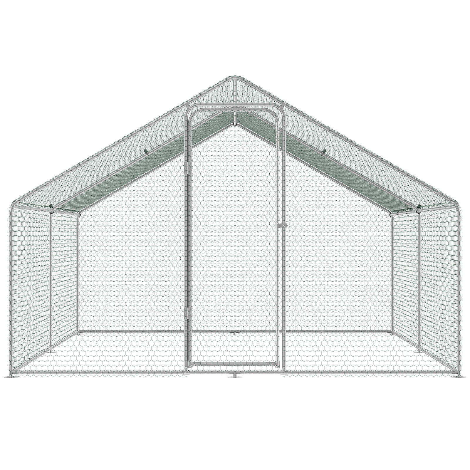 Tucker Murphy Pet™ Fenndhy 108 Square Feet Chicken Coop with Chicken ...