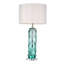 Ponchatrain Water Glass Blue Table Lamp