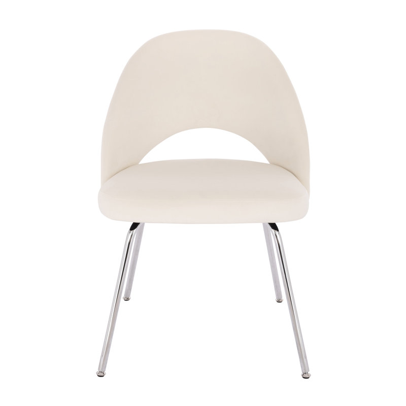 Sandy Chrome Chair, Beige, 1