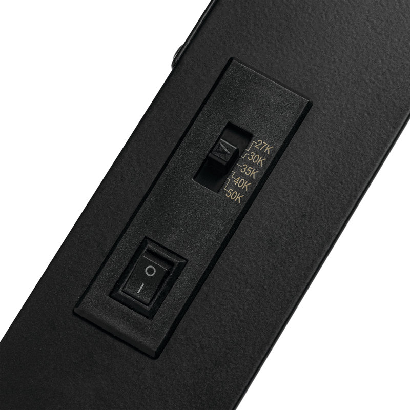 Arza Select Undercabinet Light, Black, Black, 1" H x 22.2" L x 3.4" D