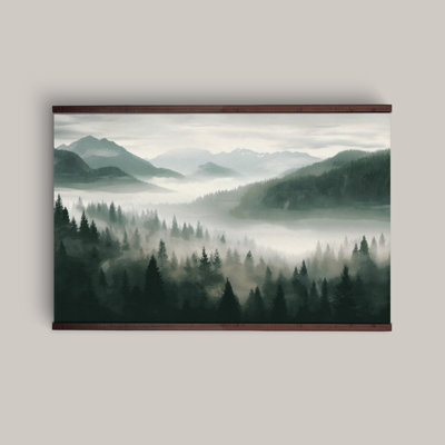 Tapisserie «Great Smoky Mountains» - très grande décoration murale surdimensionnée