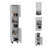 2-Shelf Rectangle Pantry Cabinet