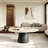 Matte Modern Travertine Stone Coffee Table-2129332276