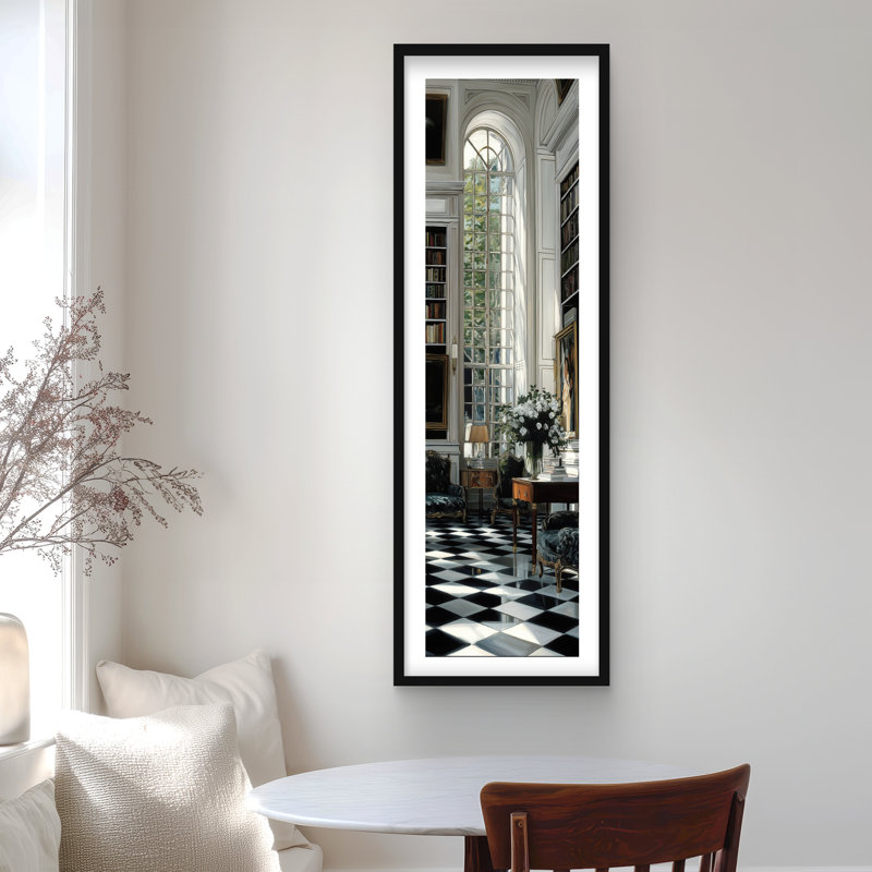 The Study - Contemporary Still Life, reproduction encadrée avec passe-partout