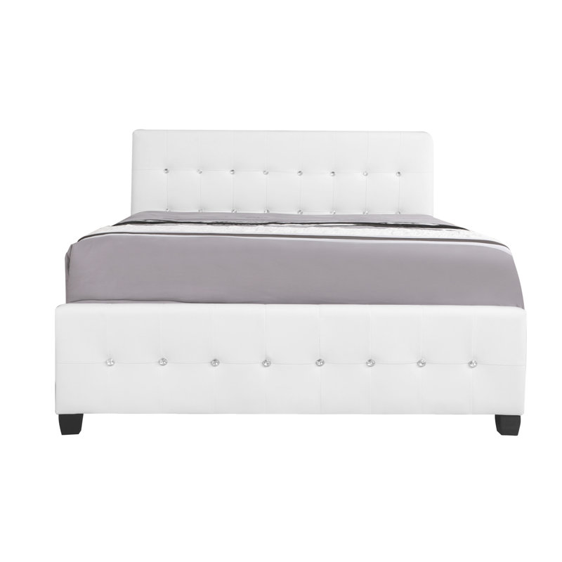 Lit transitionnel avec croquant, Blanc, Grand lit
