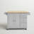Hardiman 53.75" Kitchen Island with  Locking Wheels-1154830131