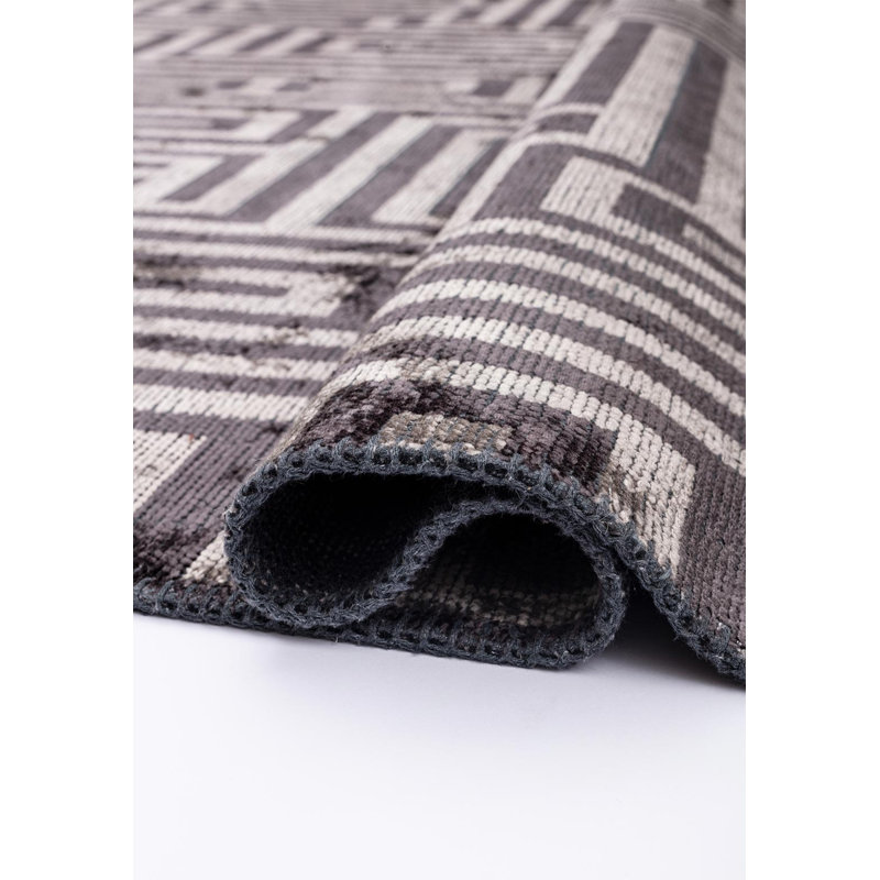 Rapture Geometric Shapes Area Rug, Rectangle 6'7" x 9'10"