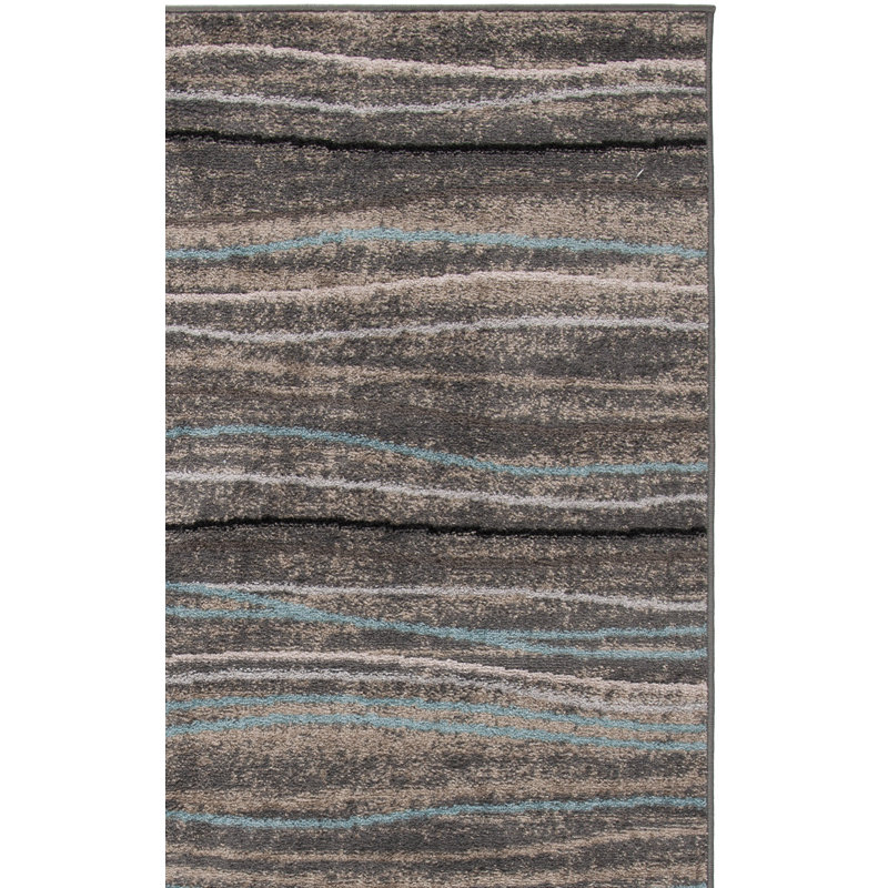 Mcnealy Performance Abstract Rug, Rectangle 3' x 5'