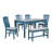 Barnouski Four Leg Dining Set-4105657-4105662-4105663