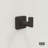 VIGO Satro 4-Piece Matte Black Bathroom Hardware Set with 24-in Towel Bar, Toilet Paper Holder, Hand Towel Holder and Hook-124871921