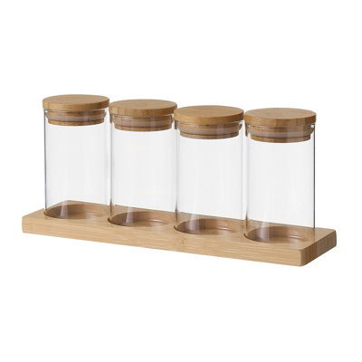 4-tlg. Einmachgläser-Set