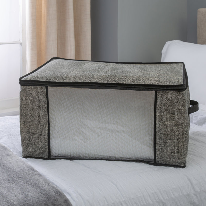 Boîte en tissu , Noir