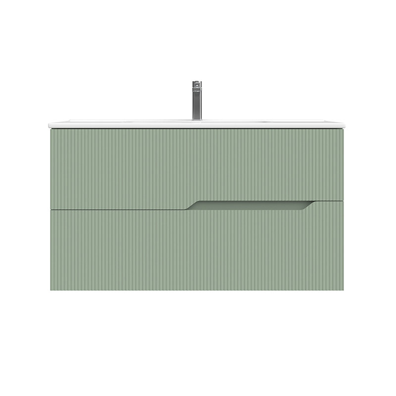 Tulipa Single Vanity, 40", Matte Leaf