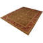 Tapis rouge / brun en laine noué à la main à motif oriental 9 pi 2 po x 12 pi 1 po Roby