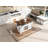 53.7" Farmhouse Kitchen Island With Power Outlet, 2 Sliding Barn Door Kitchen Storage Island With Drop Leaf, Spice Rack Rolling Kitchen Cart On Wheels, For Home, Kitchen And Dining Room, White-1266651102