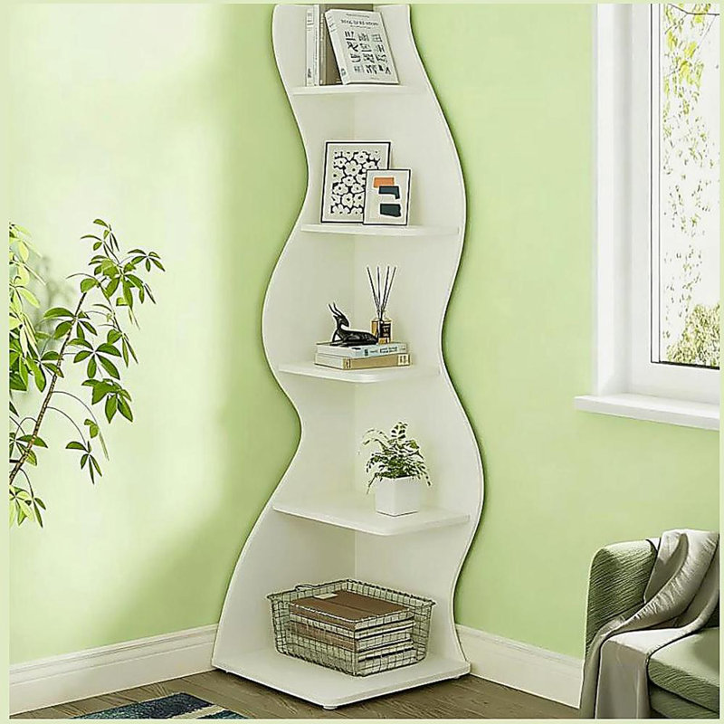 Support pour plante à 5 niveaux, Blanc