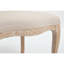 Chaise rembourrée avec pieds en bois