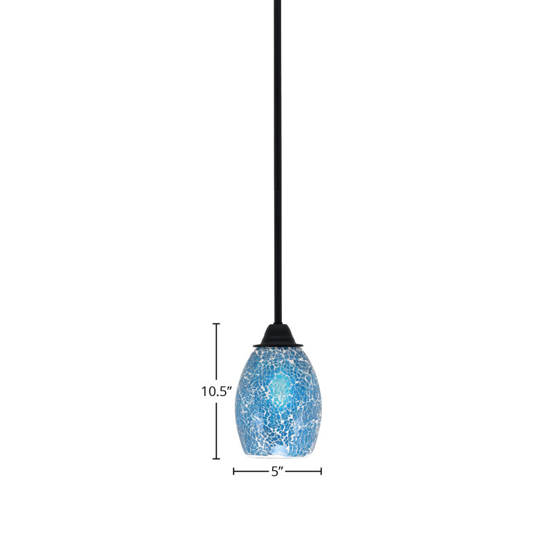 Paramount Stem Hung Pendant, Blue