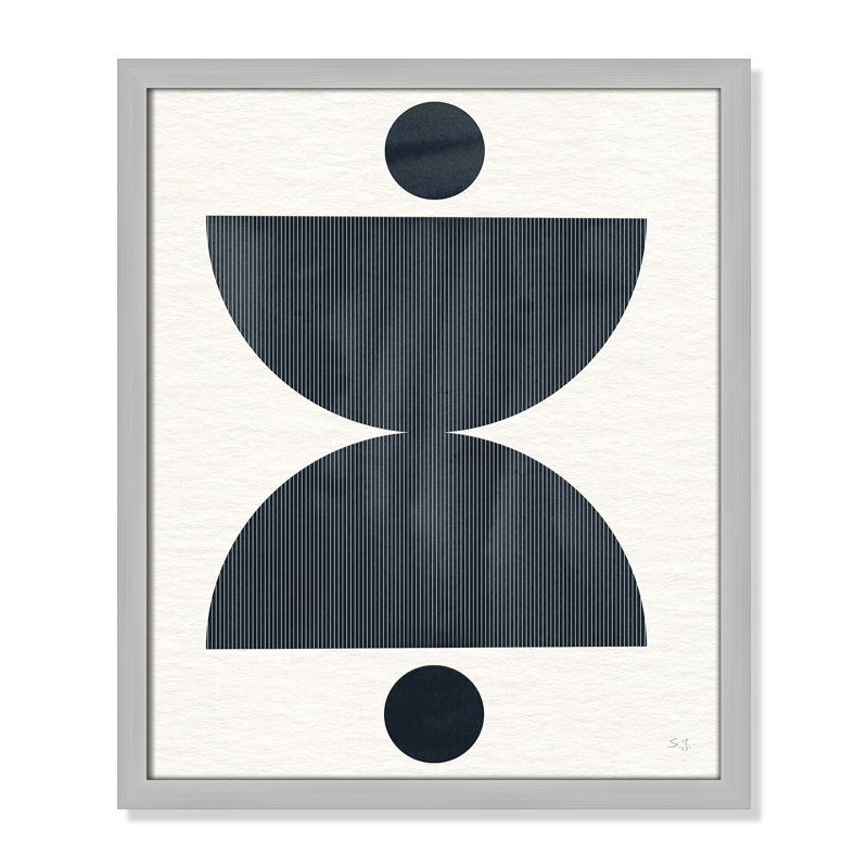 Eclipse II by Susan Jill, Matte Silver Framed, 19" H x 16" W x 0.75" D
