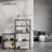 Heavy-Duty Adjustable Height Wire Shelving Unit, 30"W x 14"D x 59"H, 5-Tier Black Metal Storage Rack for Garage, Basement, Pantry & Utility Room-1195650365-1179800450