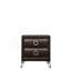 Table de chevet foncé Merlot