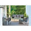 Chaise de patio avec coussin Argento-1187579790