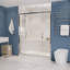 Porte de douche encadrée 60 "- l 60,4" x H 70 "-83388774