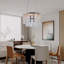 Lustre - cristal de style moderne