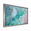Marbre abstrait turquoise - peinture sur toile-67380485-67380500