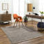 Tapis rectangulaire en cuir Dimattia-88564829